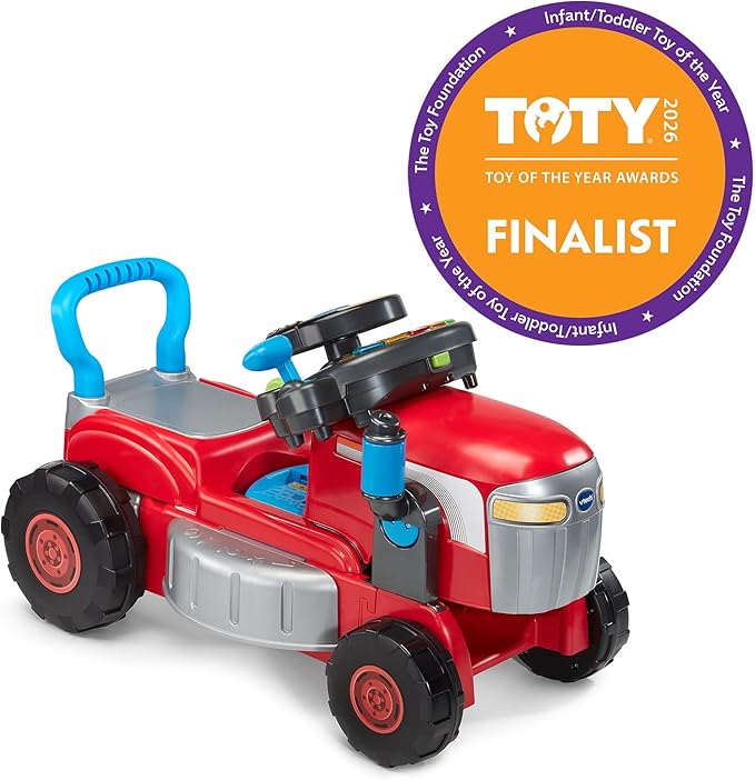 VTech Get Growing Tractor and Mower Ride-On