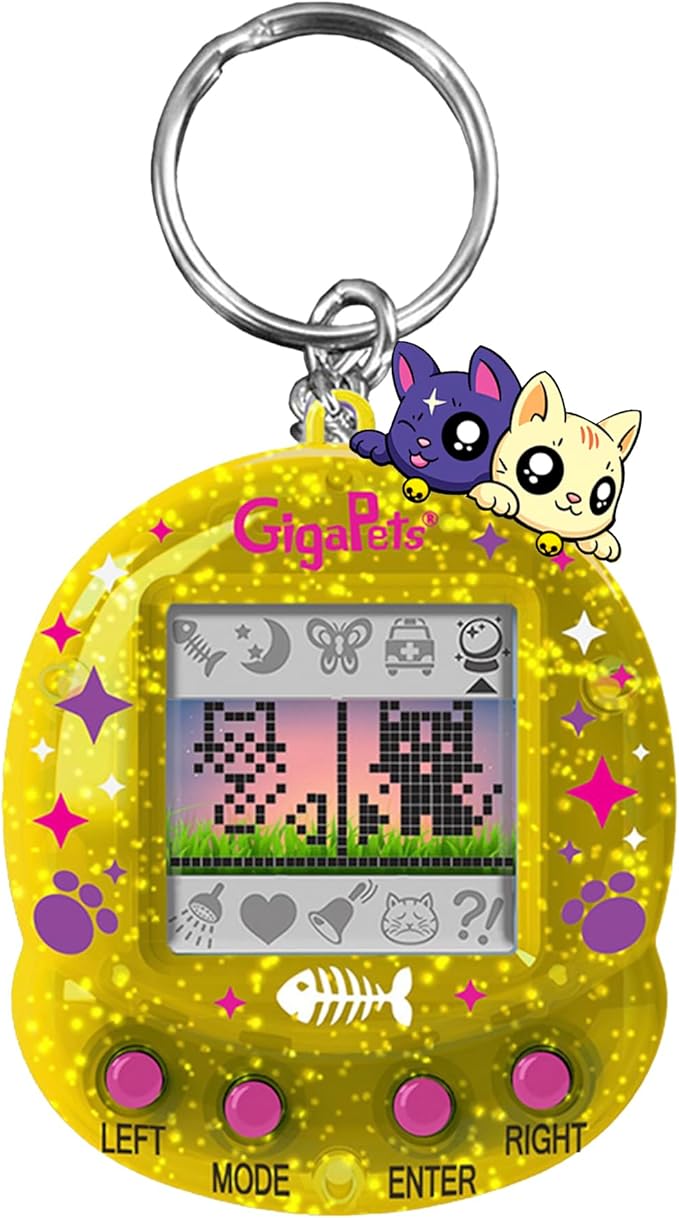 Giga Pet Virtual Pet for Kids Ages 5 and Above, 90s Throwback Upgraded Collector’s Edition, Animal Care for Kids