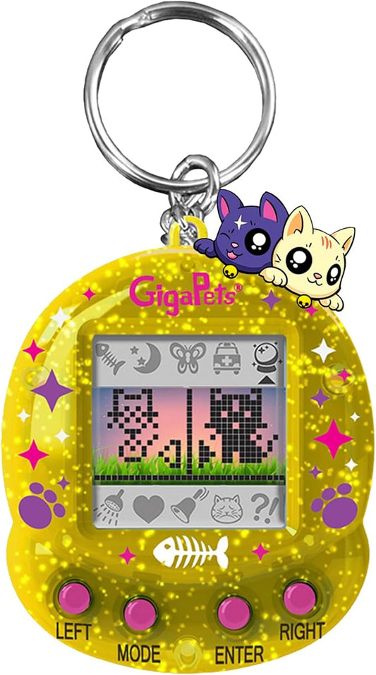 Giga Pet Virtual Pet for Kids Ages 5 and Above, 90s Throwback Upgraded Collector’s Edition, Animal Care for Kids
