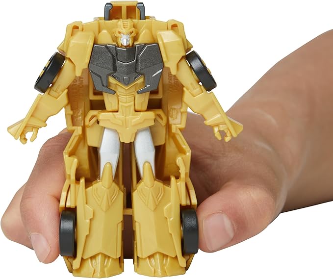 Transformers Crash & Combine Heroes, 3.75-Inch Converting Bumblebee and Optimus Prime Action Figures, Robot Toys for Kids 6 and Up (Amazon Exclusive)
