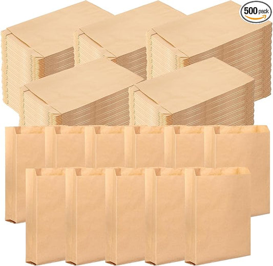500Pcs Waxed Sanitary Napkin Disposal Bags, 7.5'' x 10'' x 3.5'' Feminine Hygiene Liner Bag, Tampon Disposal Bags Bulk for Business Restroom Bathroom Personal Dispensers