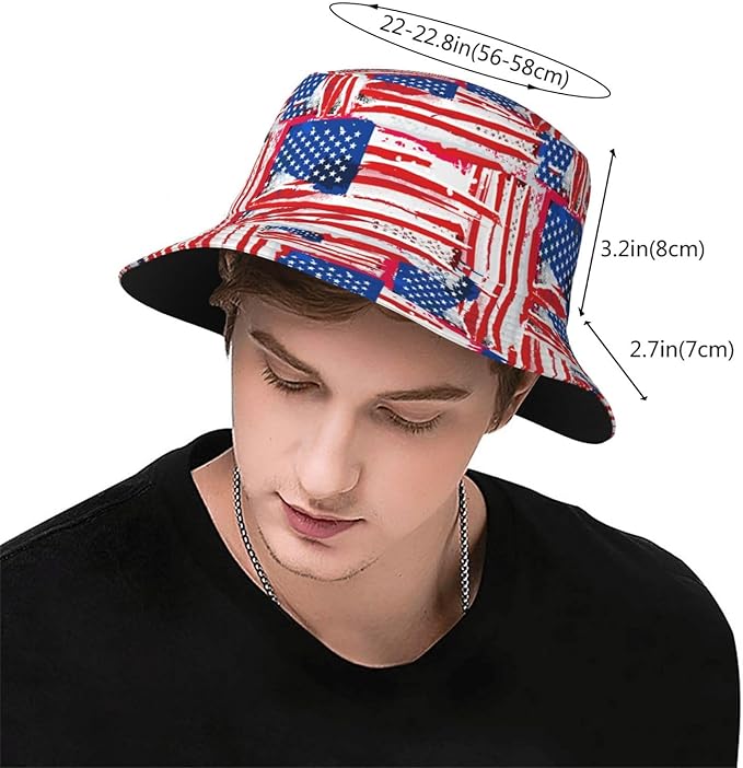 Bucket Hats Fashion Sun Cap Packable Outdoor Fisherman Hat for Women and Men