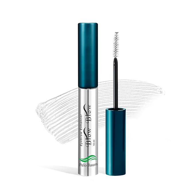 Brow Brow Eyebrow Enhancer Serum with Peptides & Biotin for Thicker Fuller Looking Brows Nourishing Conditioner for Thin Sparse Eyebrows Men Women 0.34 Fl Oz