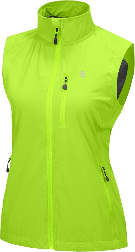 Little Donkey Andy Women's Lightweight Quick Dry Vest Windproof Summer Vest | Stretch Quick Dry Material, Windproof Breathable Vest, Cooling Effect Summer Outerwear, Running Cycling Golf Tennis Hiking