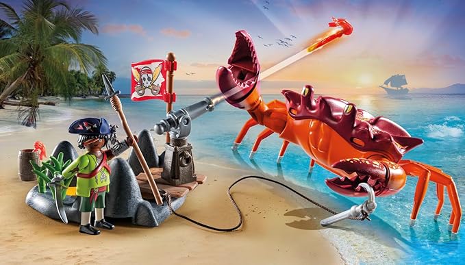 Playmobil Pirates: Battle Against The Giant Crab