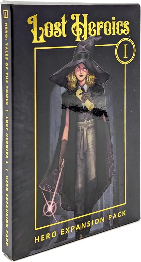 Lost Heroics 1 Expansion Pack by Tomekeeper Entertainment, Strategy Board Game, for 2 to 5 Players and Ages 12+