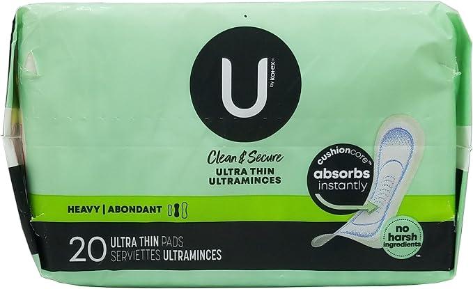 Kotex Kotex Security Ultra Thin Pads Long 20 Each, 3 Count