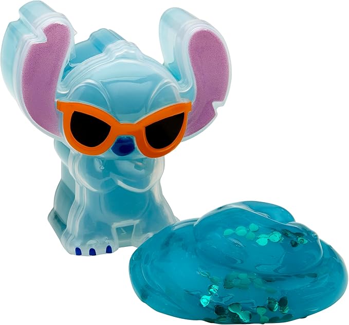 CRA-Z-Art Disney Stitch Shaped Slime Container Set, 3-Pack, Colorful, Fun Slime Play