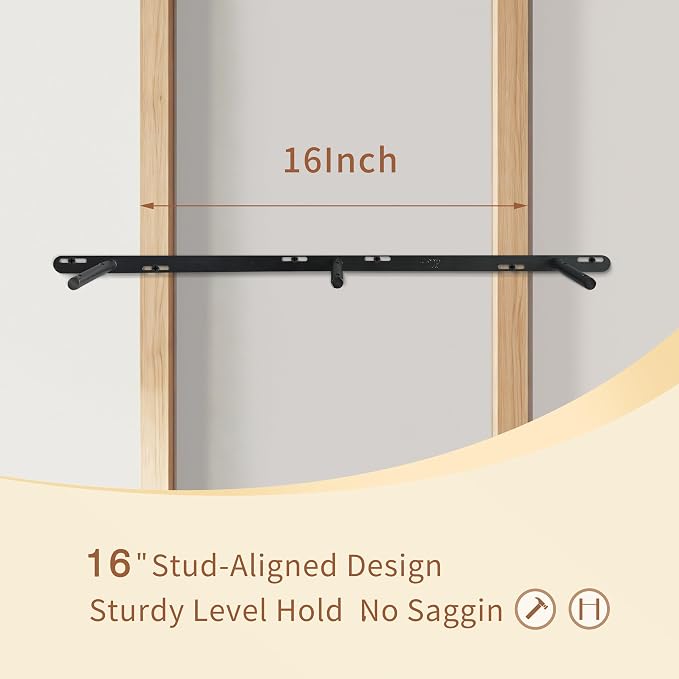 ROGMARS 48 Inches Long Walnut Floating Shelves with Led Light | Rustic Solid Wood Farmhouse Wall Shelves with Invisible Brackets for Bedroom, Living Room, Kitchen, Bathroom Set of 3