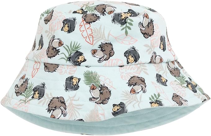 Disney Baby Romper and Reversible Bucket Sun Hat Outfit Set Newborn to Infant Sizes (Newborn - 24 Months)