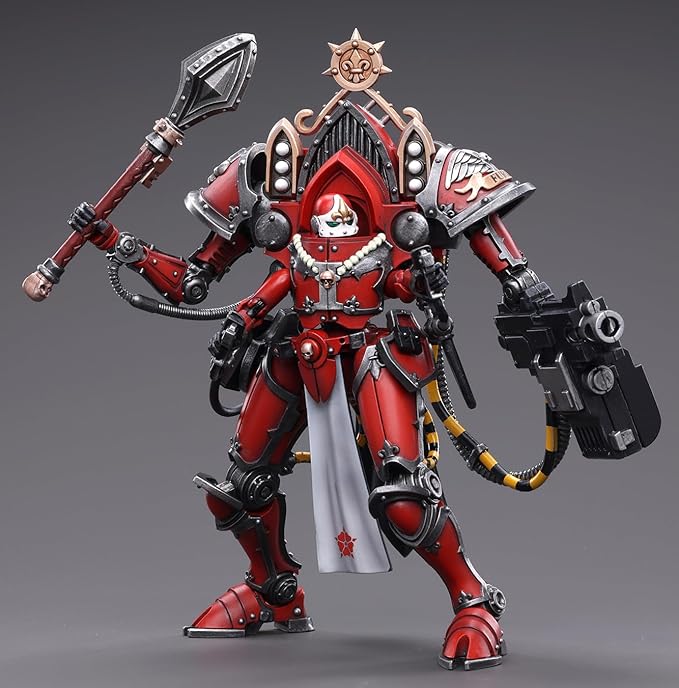 JOYTOY Warhammer 40K 1/18 Action Figures, Adepta Sororitas Paragon Warsuit Sister Merewal Perfect for Collectors & Decor, Ideal Gift for Birthdays, Christmas, Character Figure - JT4508