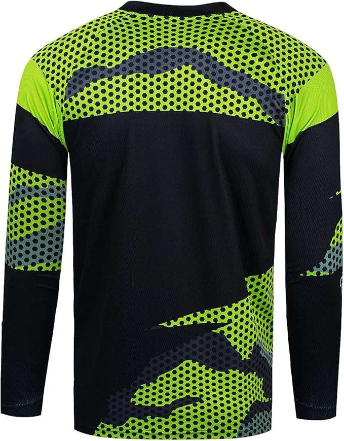 Weimostar Dirt Bike Jersey Youth Long Sleeve Off-Road Motocross Downhill Cycling t Shirt MTB Bicycle Biking Top for Boy Girl
