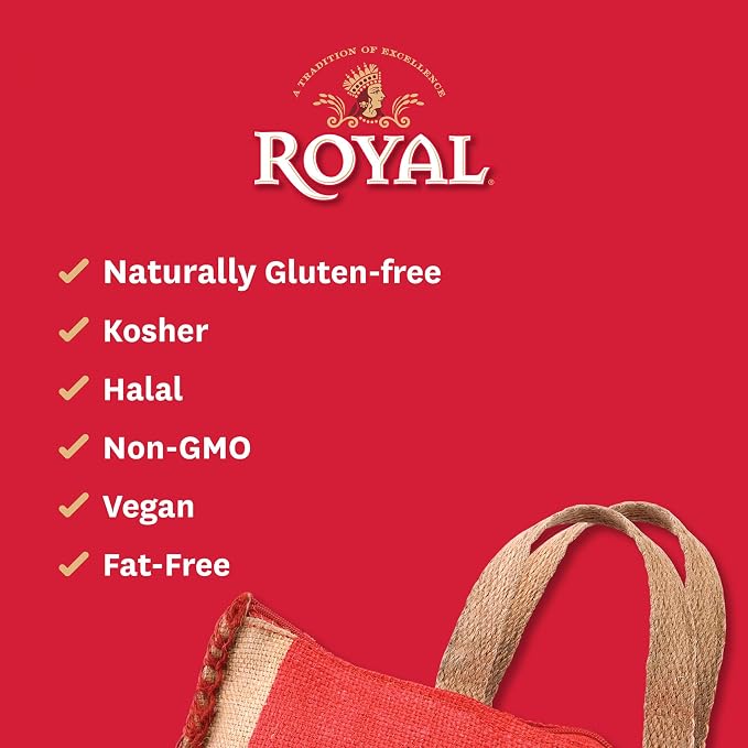 Authentic Royal Basmati White Rice, 15 lbs (Pack of 2)
