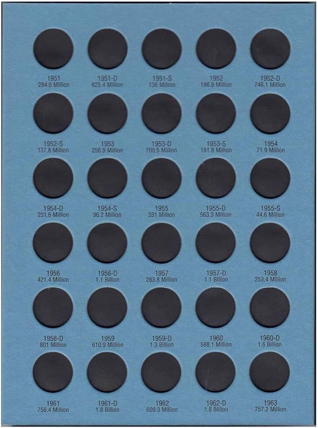 Whitman US Lincoln Cent Coin Folder Four Volume Set 1909 - Date #’s 9004, 9030, 9033, 4004
