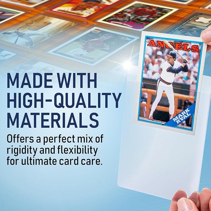 Semi Rigid Card Holder | PSA Graded Card Sleeves & Holder, PSA Cards Sleeves, Sports Saver SGC Slab Sleeve, #1 Hard Sleeve for Cards Grading Submission Approved for BGS, CSG, Clear TCG Protector.