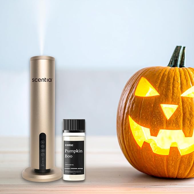 Pumpkin Boo Essential Oil – 50 ml Premium Fall Fragrance Oil for Diffusers, Candles & DIY – Cozy Pumpkin Spice Scent for Home, Autumn Décor & Thanksgiving Gifts
