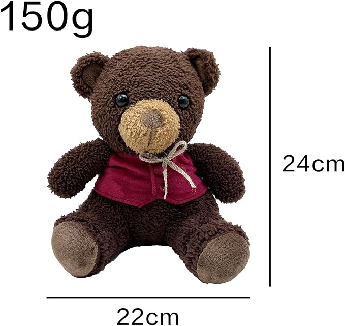 Bear Plush - The Cute Stuffed Bear Animal, Perfect for Birthday Gifts