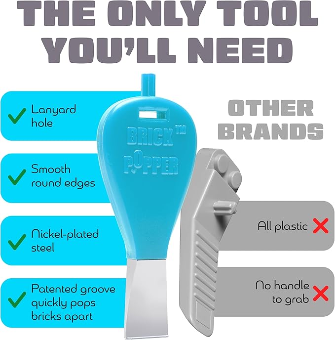 World's Fastest Separator Tool - Efficient Remover for Kids and Adults - Perfect for Ages 6 and Up - Essential Tool (Light Blue)