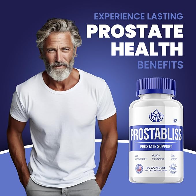 Prostabliss Supplement for Men – Prosta Bliss Pills Advanced Formula Supplements for Men Health Supplement, Reviews (1 Pack - 60 Capsules)