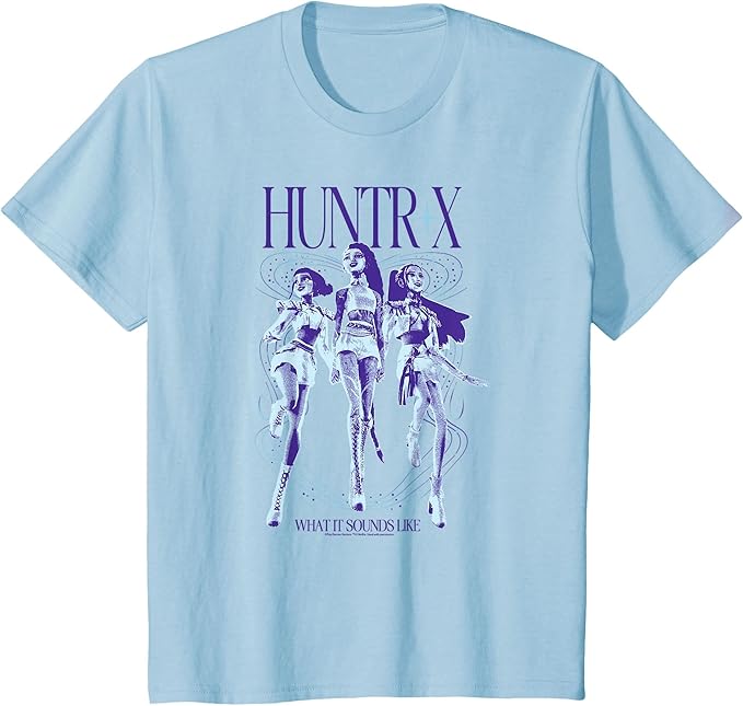 Kpop Demon Hunters Halloween Huntrix What It Sounds Like T-Shirt