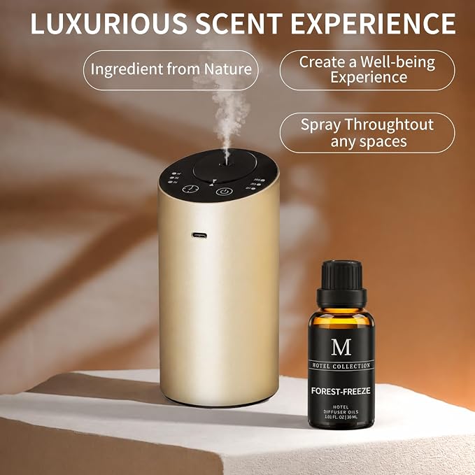 Hotel Collection Diffuser Oil-Forest-Freeze,Luxury Essential Oils for Diffuser Refill & Machines,Bolder Aroma, Longer Lasting 30ML