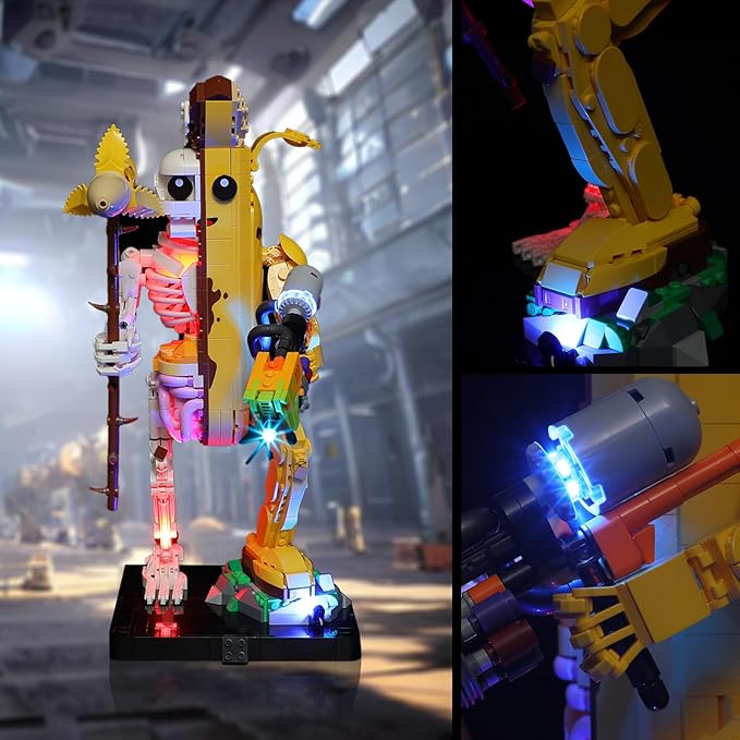 Vaodest Led Light for Lego 77072 Fortress Peely Bone Set,Design and Configuration Compatible with Model 77072(Led Light Only, Not Building Block Kit)