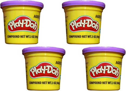 Play-Doh Purple (4 Pack) 3 Ounce Cans