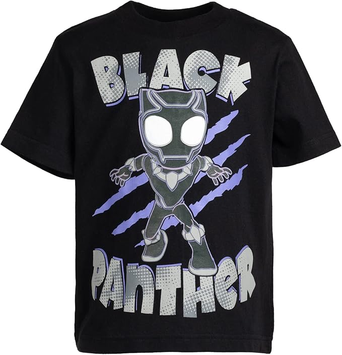 Marvel 4 Pack Graphic T-Shirts