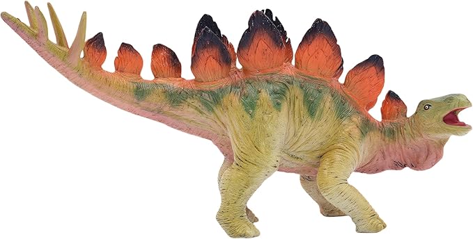 Gemini&Genius Stegosaurus Dinosaur World Action Figure, Dinosaur Toy Figurine, Party and Classroom Prize Supplies, Birthday Gift for Kids 3-12 Years Old