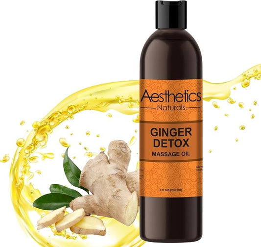 Aesthetic Naturals Massage Oil (Ginger Detox)