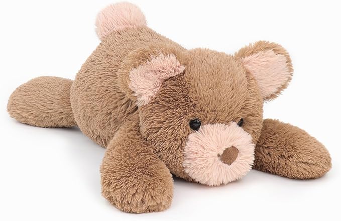 RECUR Plush Stuffed Animal Teddy Bear, Soft Plushie Toys,Adorable Gift for All Ages