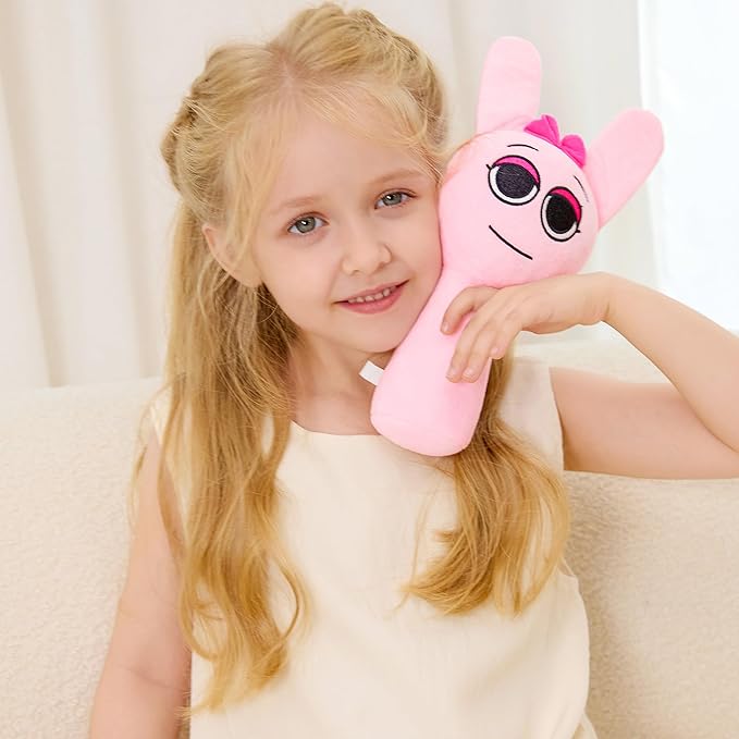 XYG® Sprunky Game Plush, Sprunky Toys Plush, Soft Stuffed Animal Pillow Doll Christmas Birthday Gifts Figure Plushies Birthday for Fans Kids Adult(10" Pink)