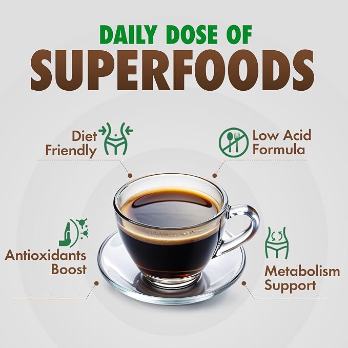 Sollo Slim Organic Coffee Pods, Diet Support, Weight Loss with Garcinia, Green Coffee Bean, Bold Dark Roast, Single Serve Pod, Compatible with Keurig K-Cup Brewers, 24 Ct