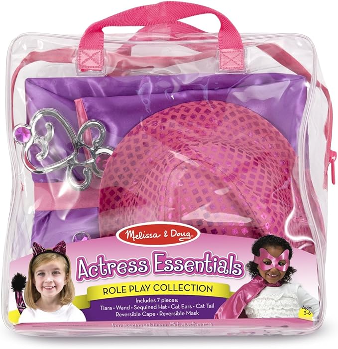 Melissa & Doug Actress Essentials Role Play Costume Collection