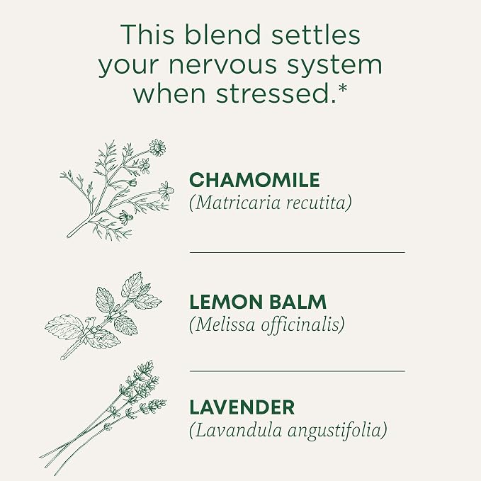 Traditional Medicinals Organic, Chamomile & Lavender - Chamomile Tea Supporting Stress Relief and Relaxation - Kosher, Non-GMO, Caffeine-Free, Compostable - 16 Tea Bags (Pack of 2)