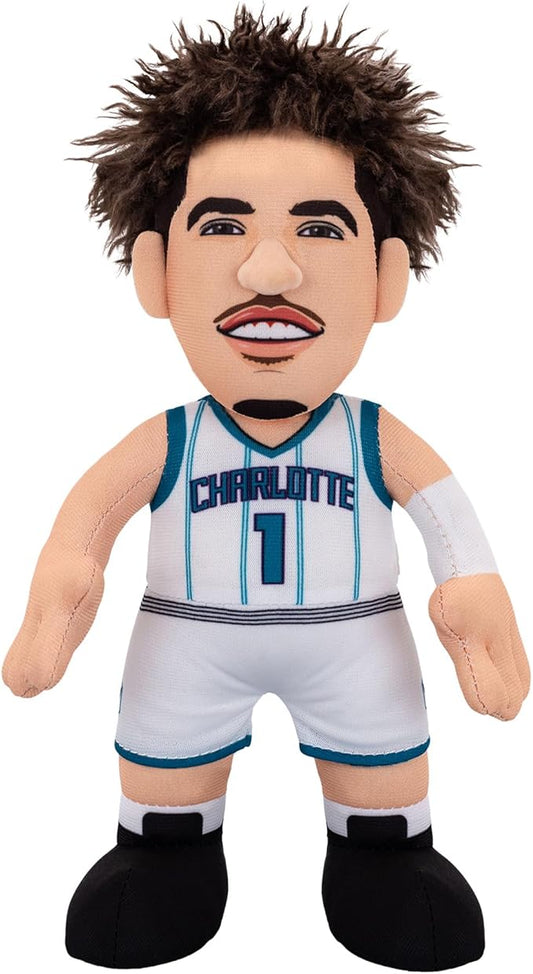 Bleacher Creatures Charlotte Hornets LaMelo Ball 10" NBA Plush Figure - A Superstar for Play Or Display
