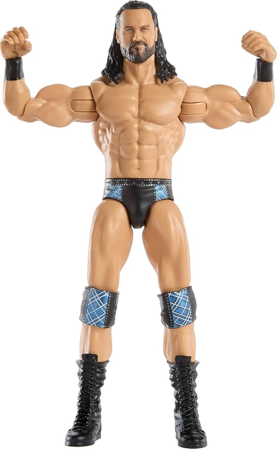 Mattel WWE Drew McIntyre Action Figure, Main Event Series #157, 6-inch Collectible Superstar with 14 Articulation Points & Life-Like Look