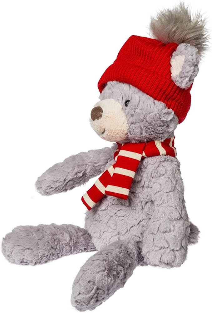 Mary Meyer Stuffed Animal Putty Collection Premium Soft Toy, 20-Inches, Bundle Up Teddy Bear