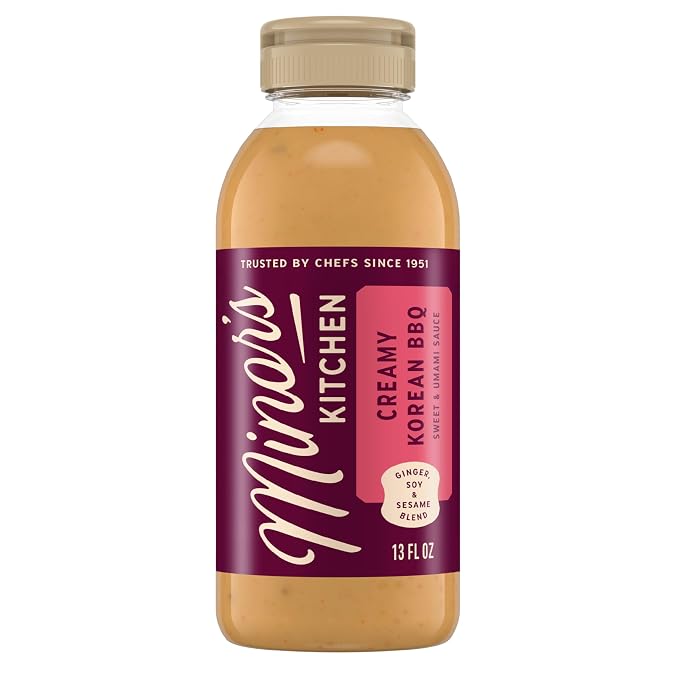 Minor's Kitchen Creamy Korean BBQ Sauce 13 oz | Condiments and sauces; dips and spreads; 13 oz