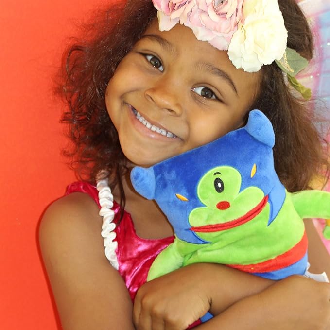 The Tooth Brigade Tooth Fairy Pillow | Stuffed Plush with Large Pocket Mouth for Lost Teeth, Treasures, Prizes - Fun and Interactive Plush, Perfect Kids, Boys, & Girls Gift (Potato Monster)