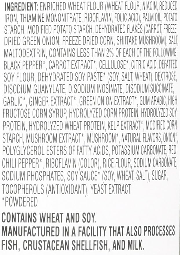 Nongshim Soon Cup Noodle Soup,Veggie,2.6 Ounce,(Pack of 12)