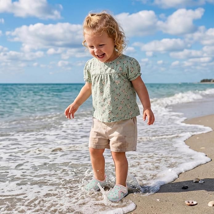 JOINFREE Baby Toddler Water Shoes Boys Girls Sandals Barefoot Kids Breathable Sneakers Shoes for Walking Running