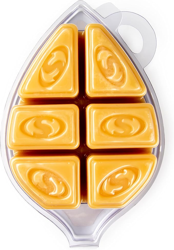Shortie's Candle Company Pumpkin Souffle Natural Soy Wax Melts - 1 Highly Scented 3 Oz. Bar - Made with 100% Soy and Essential Fragrance Oils - Phthalate & Paraffin Free, Vegan, Non-Toxic