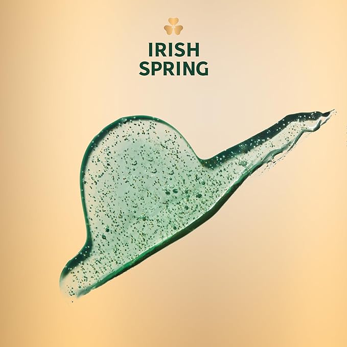 Irish Spring Active Scrub Exfoliating Body Wash for Men, 24-Hour Fresh, Biodegradable Ingredients, Paraben Free, Cool Fresh Scent, 30 fl oz Pump Bottle (Pack of 2)