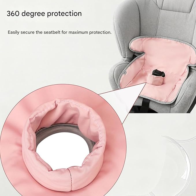 Protector for Potty Training Leakproof Polyester Secure Buckle Coverage Anti Slip Travel Essential Nonslip Cover