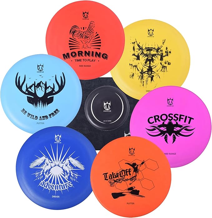 CROWN ME Disc Golf Set, Disc Golf Starter Set