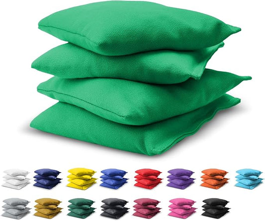 GoSports Cornhole Bean Bags Set of 4-16 Colors Available - Regulation All Weather, Mix and Match