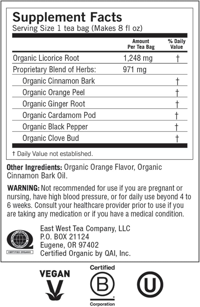 Yogi Tea, Egyptian Licorice, 16 Count, Packaging May Vary