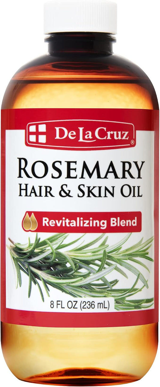 Rosemary Oil Blend Moisturizer with Castor, Avocado and Olive Oil - Topical Use Only 8 FL. OZ. (236 mL)