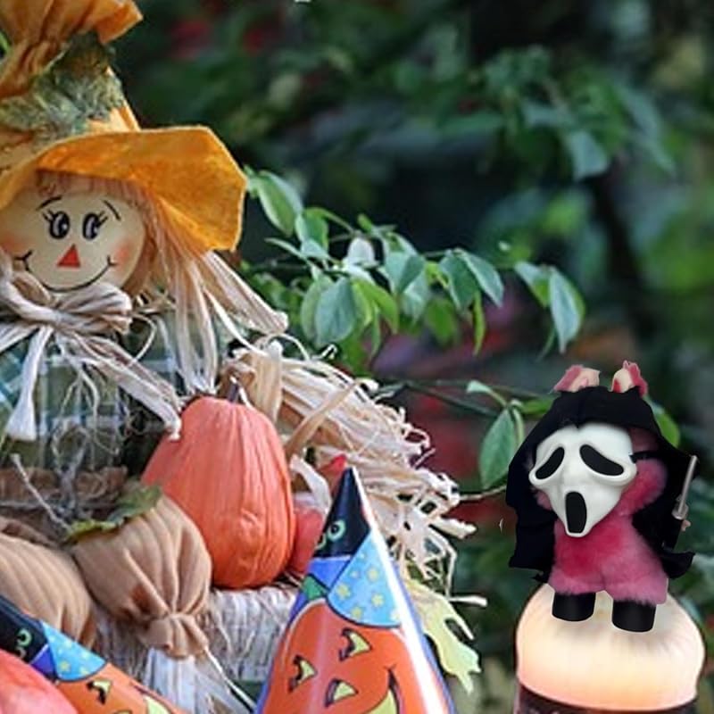 Two Sets Of 17cm Doll Clothes For Halloween Scary Mask Doll Accessories Cute Halloween Costumes For Dolls Create The Cutest 17cm Fashion Doll For Halloween